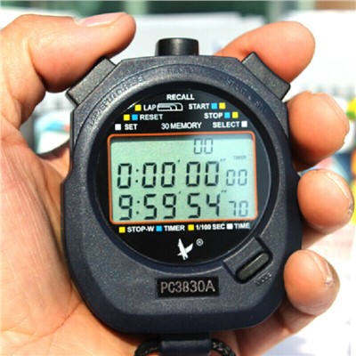 GK  其它體育輔助用品  天?；鄄ㄈ?0道記憶秒表PC3830A